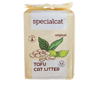 Котешка тоалетна Special cat tofu 2.5кг - натурал