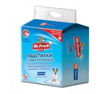 Mr.Fresh Regular хигиенна подложка 40х60 (30 бр.)