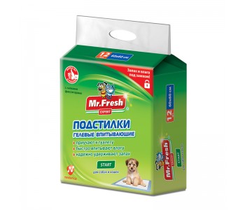 Mr.Fresh Start хигиенна подложка с атрактант 60х60 (12 бр.)