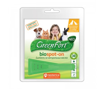 Greenfort Neo Spot-on - за котки, зайци и кучета до 10кг 