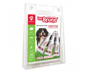 Mr.Bruno Spot-on репелент за кученца и кучета едри породи