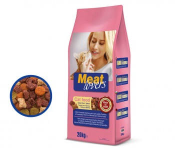 Meat Lovers Cat Beef 20kg