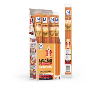 BAGS O’ WAGS Megachews – Мега пръчица със сладка тиква (Butternut Flavoured Dental Stick) 120г