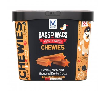 BAGS O’ WAGS Chewies – Дентални пръчици с тиква (Dental Sticks) 500г