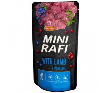 RAFI пауч MINI LAMB - с агнешко, за малки породи - 150 г