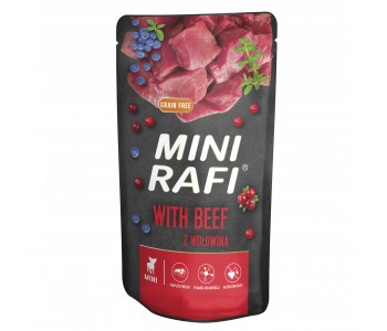 RAFI пауч MINI BEEF - с говеждо, за малки породи - 150 г