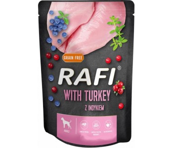 RAFI пауч за кучета с пуйка 300г