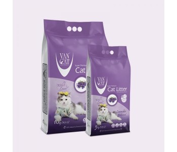 VAN CAT бял бентонит - лавандула 5кг 