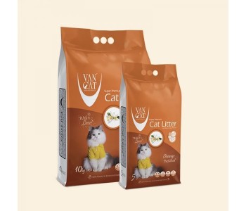 VAN CAT бял бентонит - портокал 5кг 
